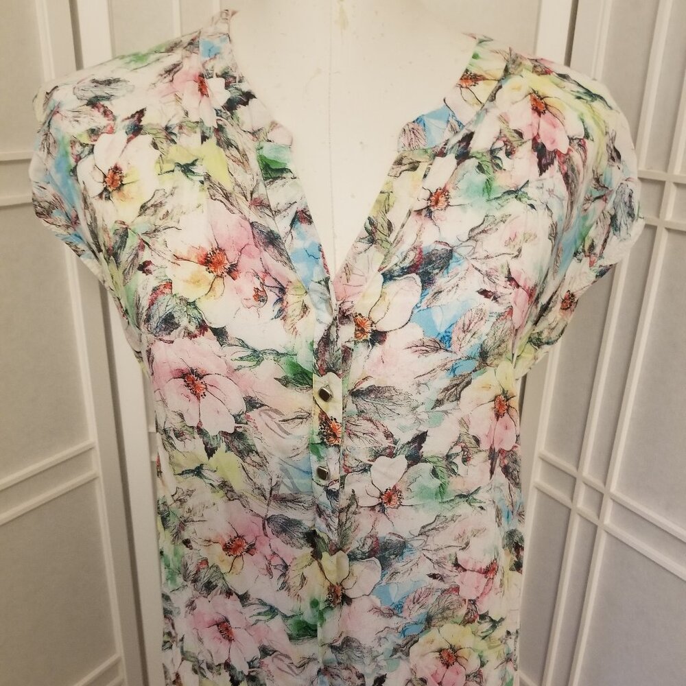 Multicolor Floral Blouse